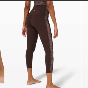 Lululemon Align Super High-Rise Crop *Crushed Velvet